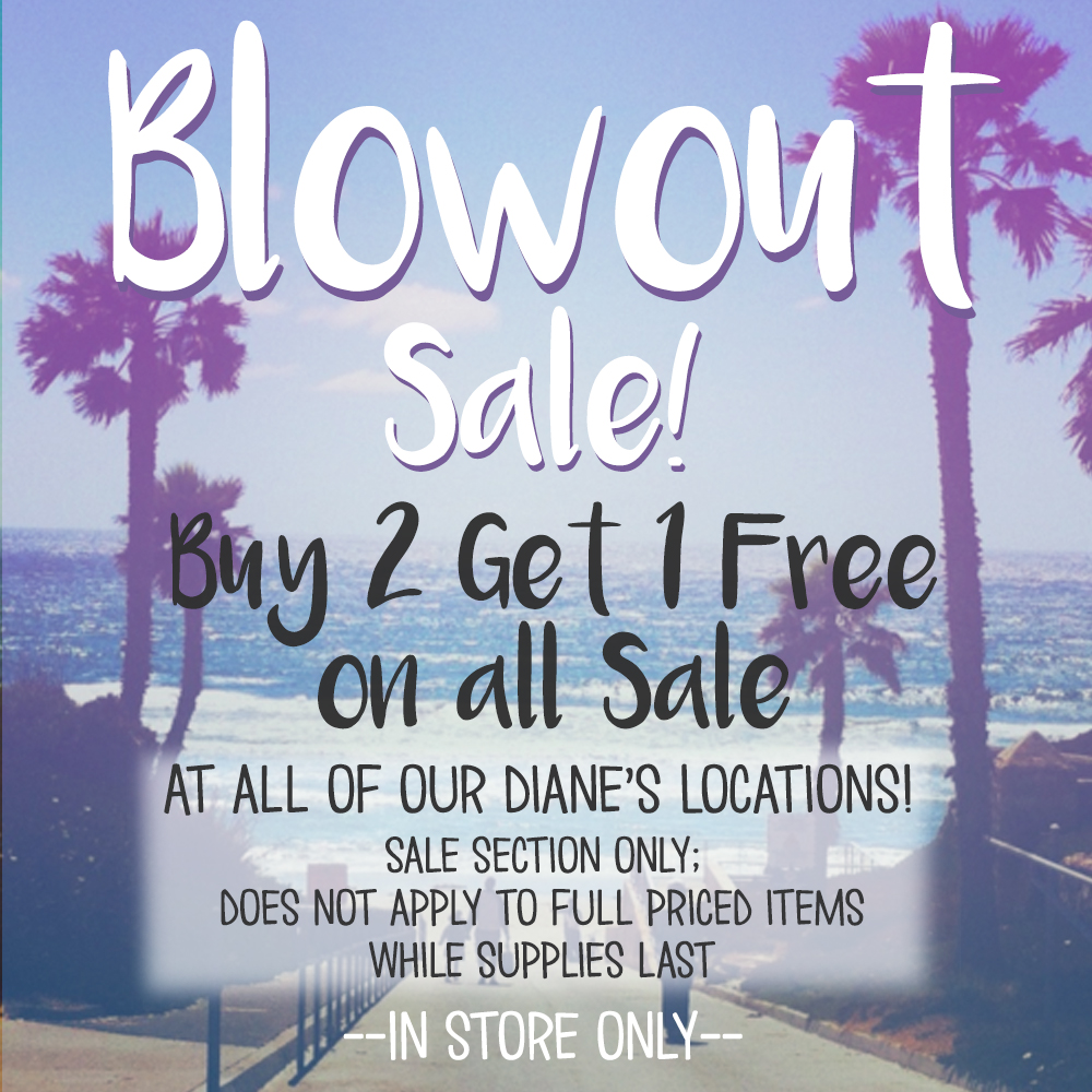 END OF THE SUMMER SALE!