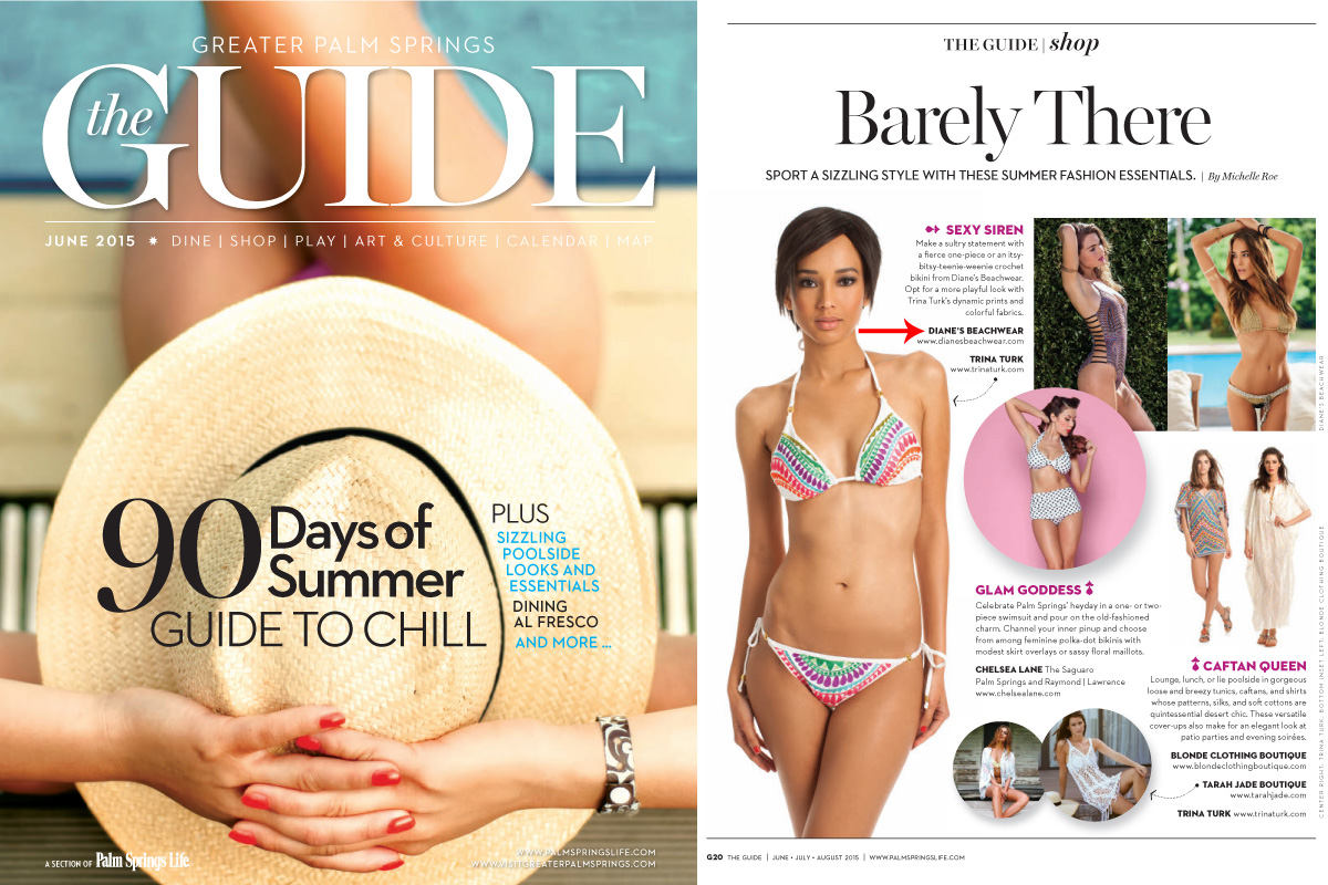 FEATURED ON THE GUIDE MAGAZINE FOR PALM SPRINGS