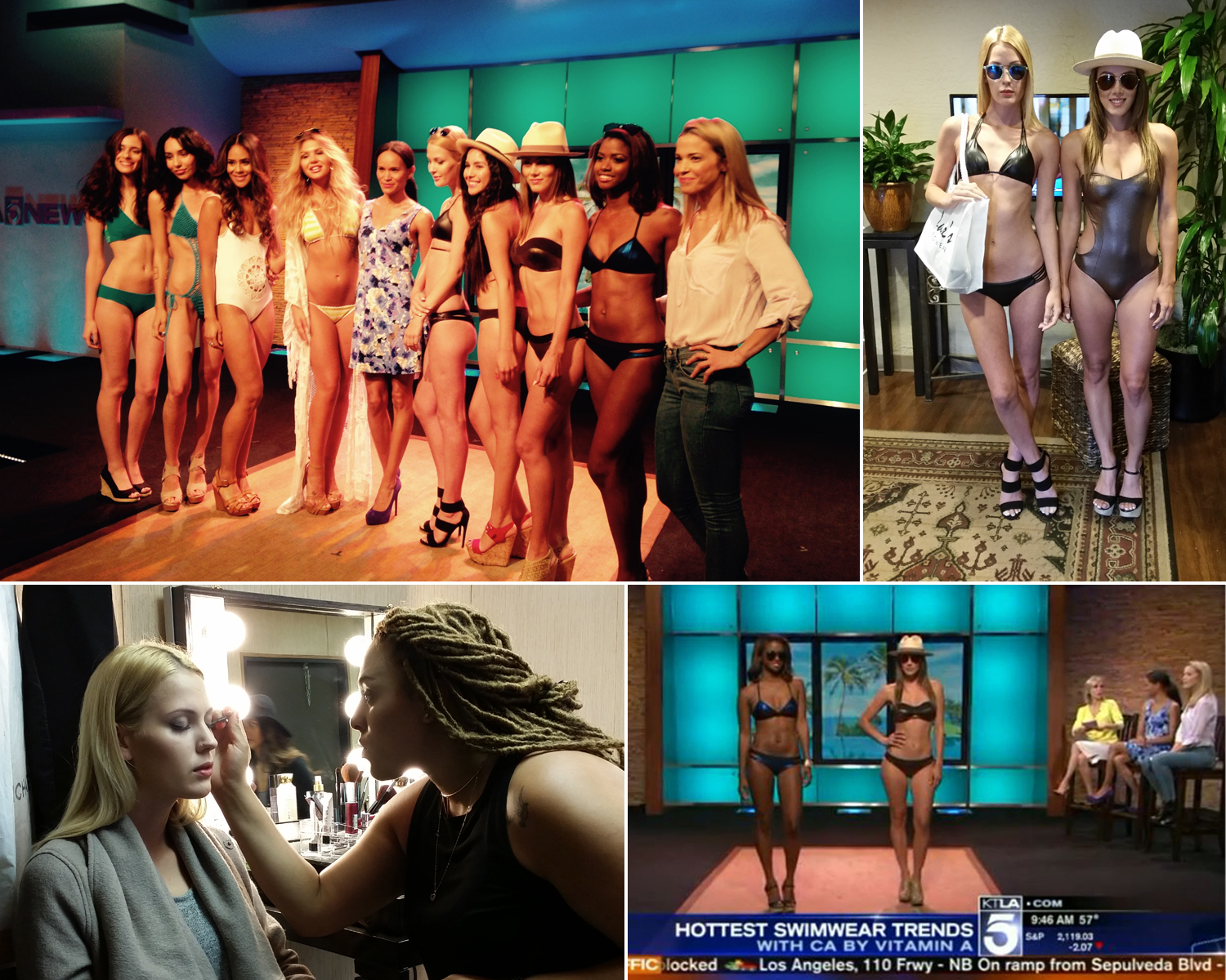 SWIMWEAR TRENDS ON KTLA!