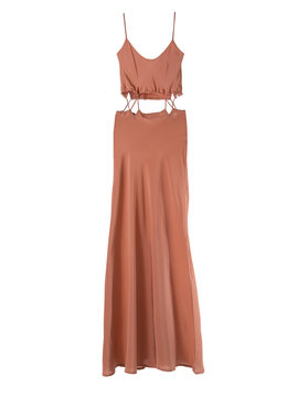 ACACIA SWIMWEAR SANTIAGO LONG BIAS DRESS clothing dresses