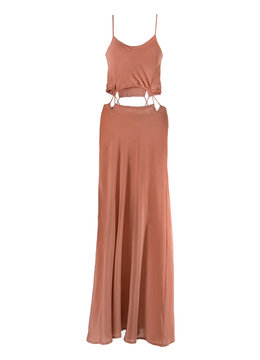 ACACIA SWIMWEAR SANTIAGO LONG BIAS DRESS clothing dresses