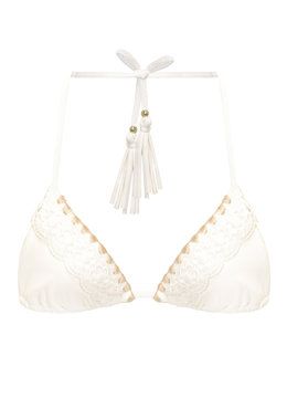 ALE BY ALESSANDRA WHITE SANDS TRI TOP