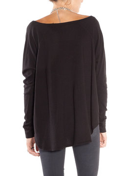AMUSE SOCIETY LES REBELLES L/S TEE clothing tops