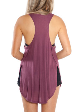 AMUSE SOCIETY LIV DRAPEY TANK clothing tops