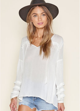 AMUSE SOCIETY MIRA WOVEN TOP