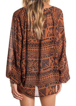 AMUSE SOCIETY PIPER WOVEN BLOUSE clothing tops
