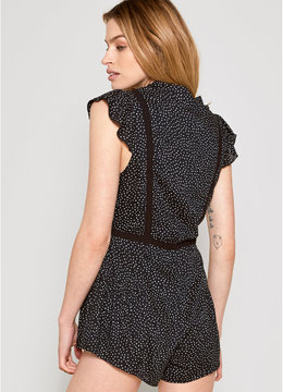 AMUSE SOCIETY AMUSE X FLYNN SKYE VIOLET JUMPER clothing rompers/jumpsuits