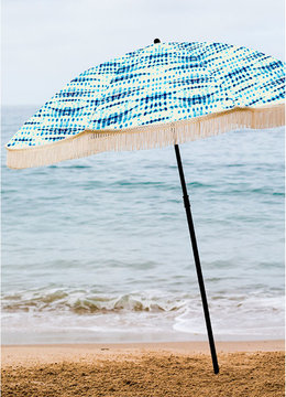 BEACH BRELLA SEA VIEW BRELLA WITH FRINGE