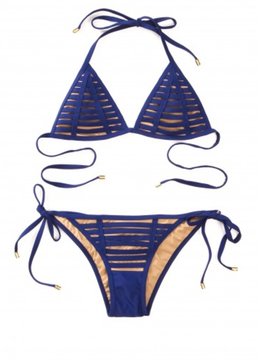 BEACH BUNNY SWIMWEAR HARD SMMER TRI TOP