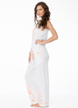 BEACH FEVER NEON HIPPIE JUMPER clothing rompers/jumpsuits