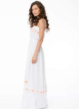 BEACH FEVER NEON HIPPIE MAXI clothing dresses