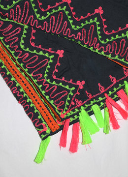 BEACH FEVER NEON INDIAN PAREO swim cover ups