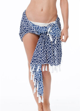 BEACH FEVER OCEAN WAVE PAREO