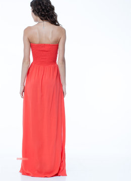 BEACH FEVER PEEKABOO MAXI DRESS clothing dresses