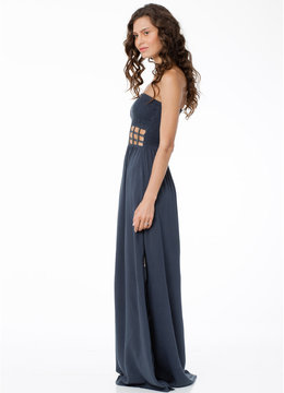 BEACH FEVER PEEKABOO MAXI DRESS clothing dresses
