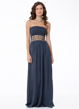 BEACH FEVER PEEKABOO MAXI DRESS clothing dresses