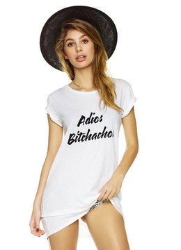 BEACH RIOT ADIOS TEE DRESS