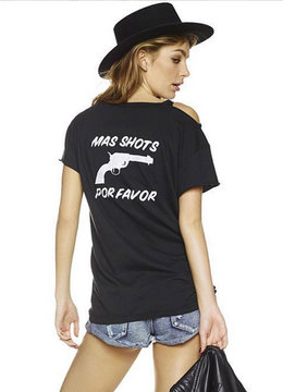 BEACH RIOT MAS SHOTS RIPPED TEE