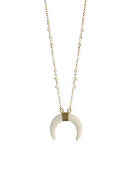 BEACH SPECIALS BONE PENDANT NECKLACE