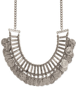 BEACH SPECIALS COIN BIB NECKLACE accessories jewelry