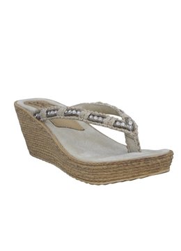 BEACH SPECIALS CORA THONG WEDGE