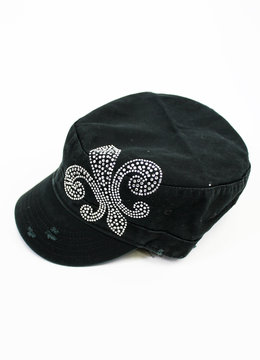 BEACH SPECIALS FLEUR RHINESTONE CAP