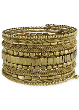 BEACH SPECIALS MIXED TEXTURE COIL BRACELET