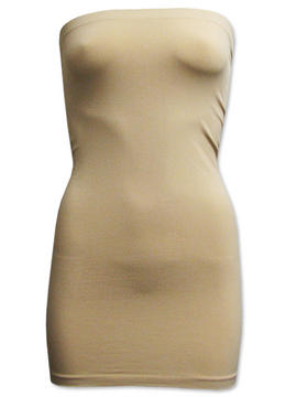 BEACH SPECIALS PLAIN JERSEY TUBE DRESS SLIP clothing intimates