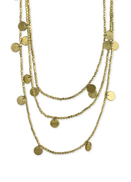 BEACH SPECIALS SMALL MEDALLION LAYER NECKLACE