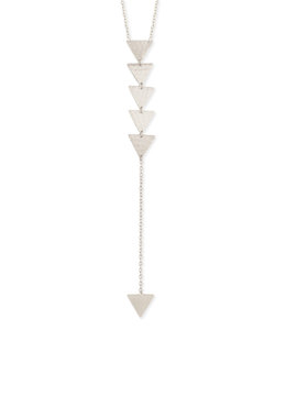 BEACH SPECIALS STACKED TRIANGLE NECKLACE