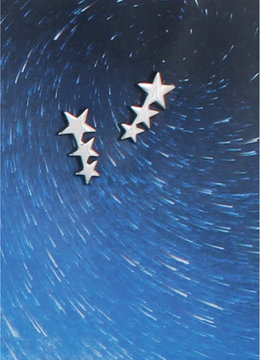 BEACH SPECIALS STARS POST EARRINGS