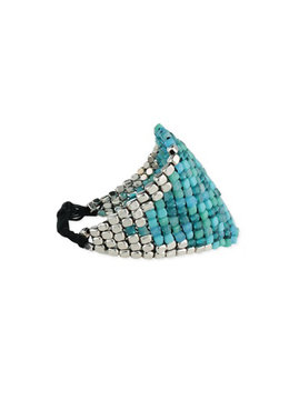 BEACH SPECIALS TURQUOISE BEADED BRACELET