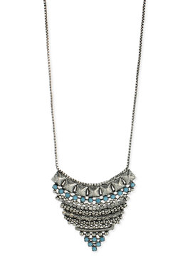 BEACH SPECIALS TURQUOISE BIB NECKLACE accessories jewelry