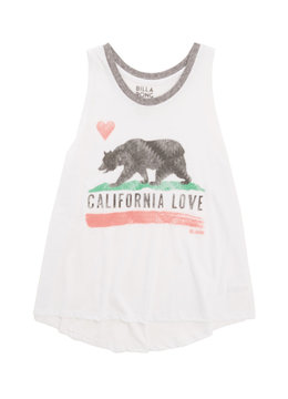 BILLABONG CALI LOVE MUSCLE TEE clothing tops
