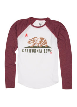 BILLABONG CALI LOVE RAGLAN TEE
