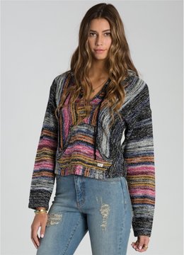 BILLABONG CROPPED BAJA SWEATER clothing sweaters/jackets