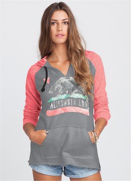 BILLABONG DAYS OFF V-NK CALI LUV TERRY PULLOVER