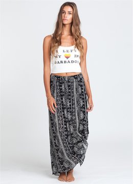 BILLABONG DONT THINK OF IT MAXI SKIRT clothing bottoms