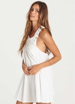 BILLABONG EASY SHOW MACRAME DRESS clothing dresses