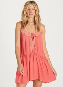 BILLABONG ENLIGHTENED FRONT TIE DRESS