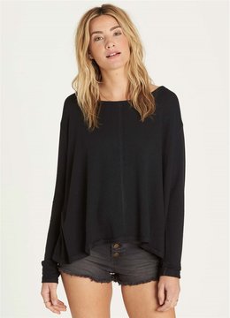 BILLABONG FROM HERE TERRY KNIT PULLOVER