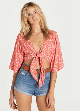 BILLABONG GET IT TWISTED 2WAY TIE TOP