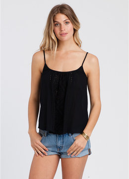 BILLABONG GOOD GODDESS WOVEN TANK