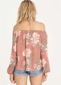 BILLABONG MI AMORE OFF SHOULDER TOP surf tops