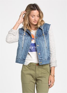BILLABONG NAV THIS JO DENIM JACKET