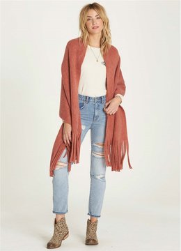 BILLABONG ON THE FRINGES KNIT SCARF