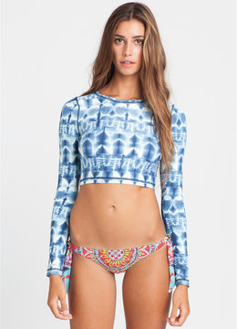 BILLABONG SHIBORI CROP RASHGUARD