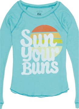 BILLABONG SUN UR BUNS L/S clothing tops