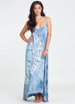 BILLABONG TOOK IT DOWN TIE DYE DRESS clothing dresses