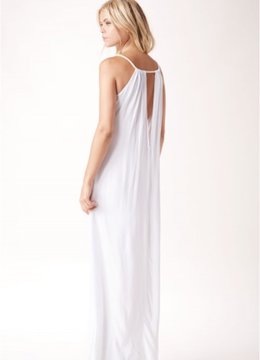 BLUE LIFE WHITE CREPE ROPE DRESS clothing dresses